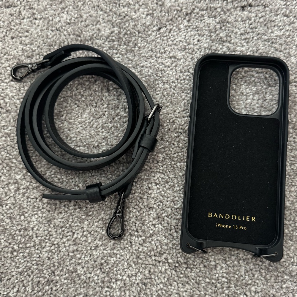 Bandolier Hailey crossbody phone case for iPhone 15 Pro - Picture 2 of 3